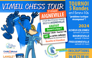 VIMEU CHESS TOUR BOURSEVILLE 4ème étape