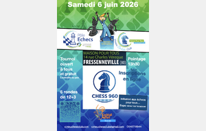 Tournoi amical en chess 960 EXPO retour sur la saison
