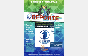 Tournoi amical en chess 960 EXPO retour sur la saison