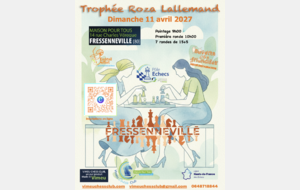 Trophée Roza Lallemand PICARDIE